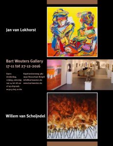 Expositie Jan van Lokhorst in Brasschaat Belgiē.