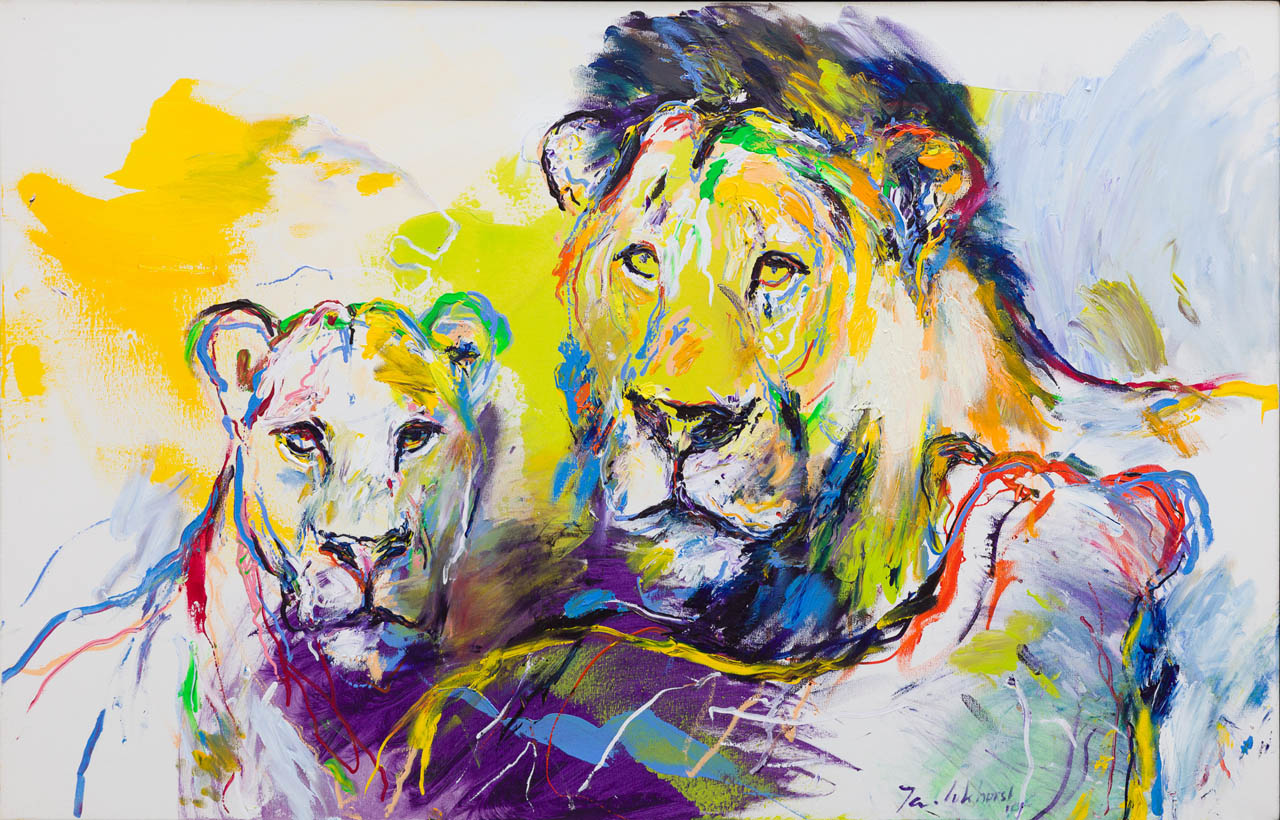 leeuwen schilderij le41
